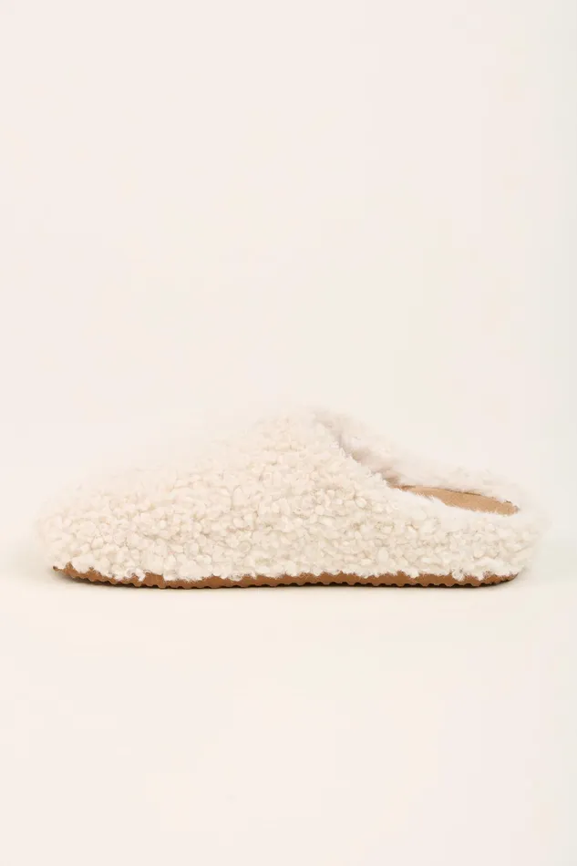 Women Brakeburn Slippers Cream Cream Boucle Slippers