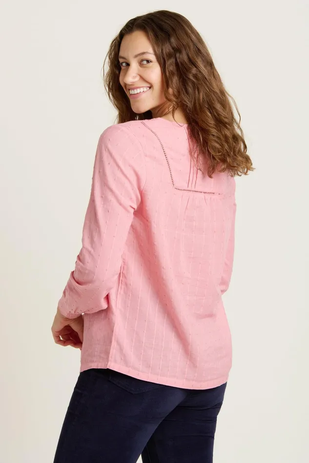 Women Brakeburn Tops TShirts And Vests Pink Hive Blouse