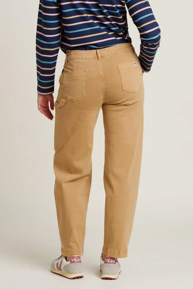 Women Brakeburn Trousers Skirts and Shorts Stone Barrel Leg Trouser