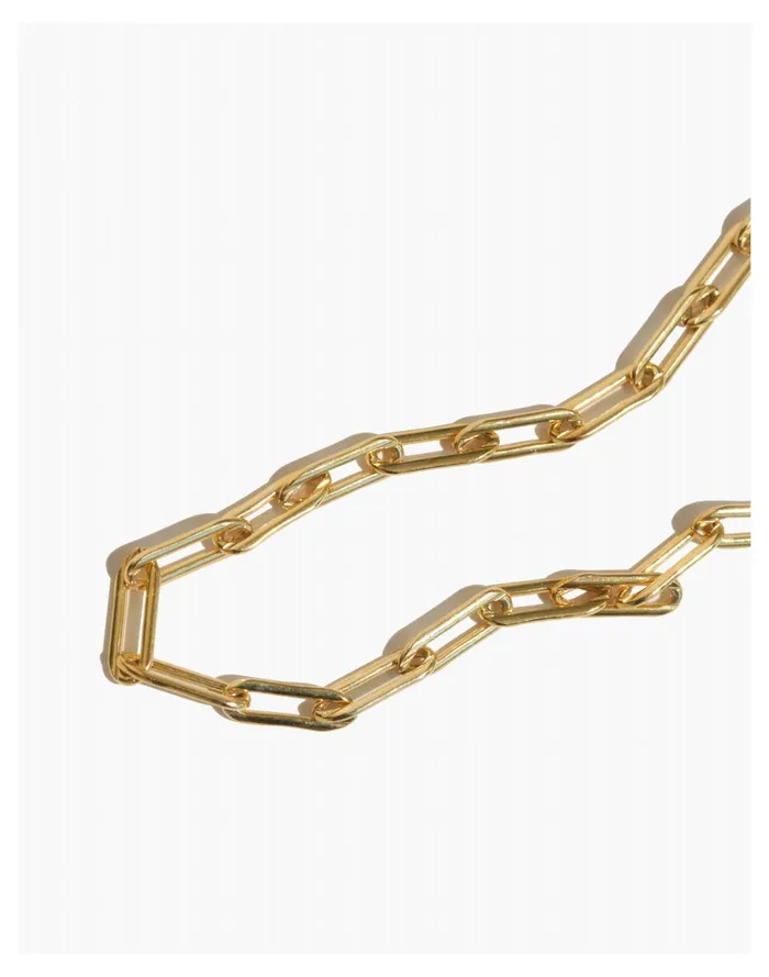 Women BYCHARI KELLI NECKLACE Gold Madewell Necklaces