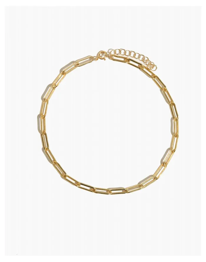Women BYCHARI KELLI NECKLACE Gold Madewell Necklaces