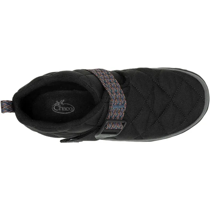 Women Chaco Boots Ramble Rugged Canvas Shoe Black Graphite