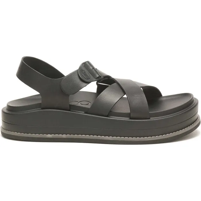 Women Chaco Sandals Townes Midform Sandal Black