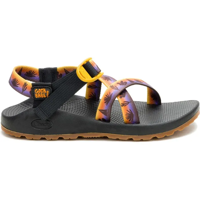 Women Chaco Z Adjustable Sandals Goth Babe Z1 Classic Sandal Neon Trees