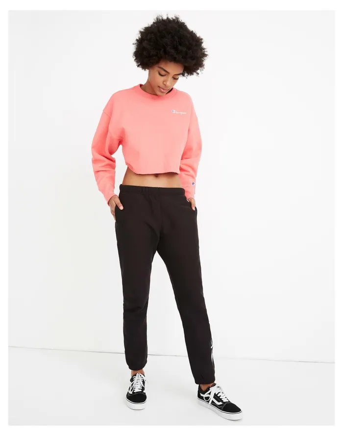 Women Champion Reverse Weave Terry Sweatpants Black Madewell Sweatshirts and Sweatpants Women Champion Reverse Weave Terry Sweatpants Black Madewell Sweatshirts and Sweatpants