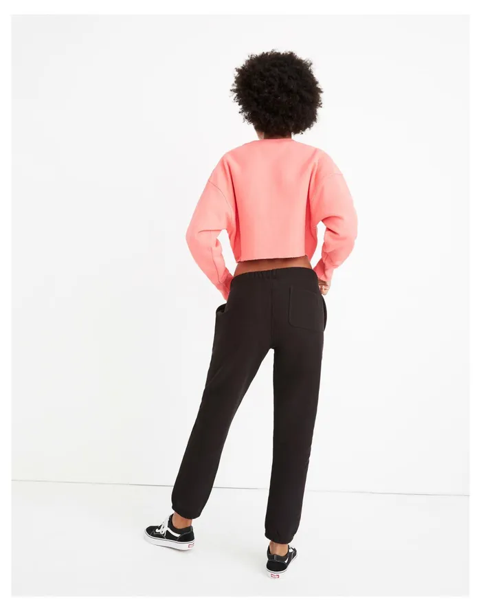 Women Champion Reverse Weave Terry Sweatpants Black Madewell Sweatshirts and Sweatpants Women Champion Reverse Weave Terry Sweatpants Black Madewell Sweatshirts and Sweatpants