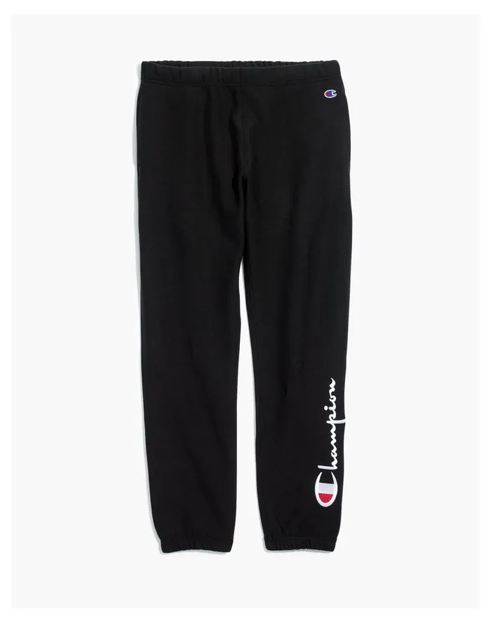 Women Champion Reverse Weave Terry Sweatpants Black Madewell Sweatshirts and Sweatpants Women Champion Reverse Weave Terry Sweatpants Black Madewell Sweatshirts and Sweatpants