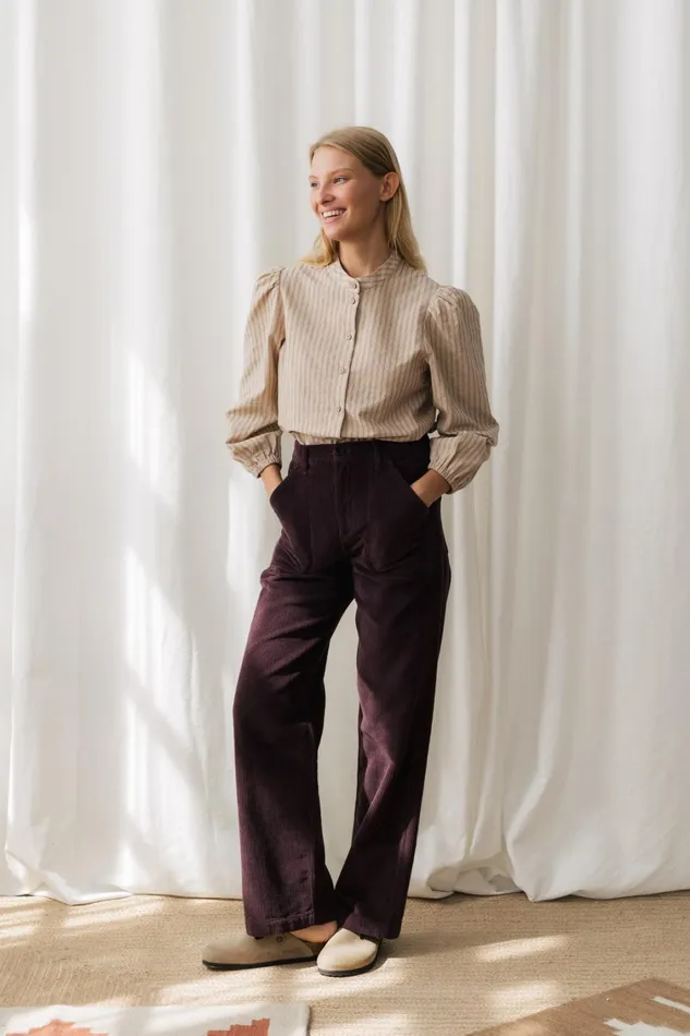 Women Culdaff 8211 Stripes TWOTHIRDS Shirts