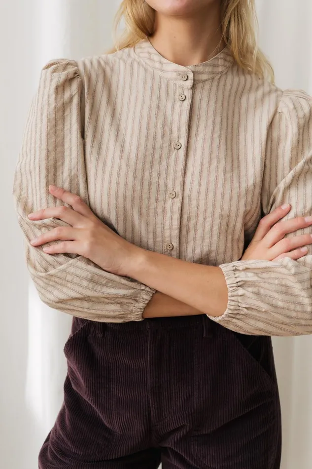 Women Culdaff 8211 Stripes TWOTHIRDS Shirts