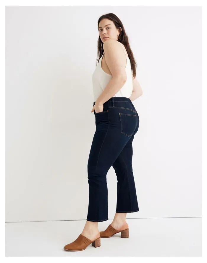 Women Curvy Cali Demi Boot Jeans In Larkspur Wash Larkspur Madewell Jeans Women Curvy Cali Demi Boot Jeans In Larkspur Wash Larkspur Madewell Jeans