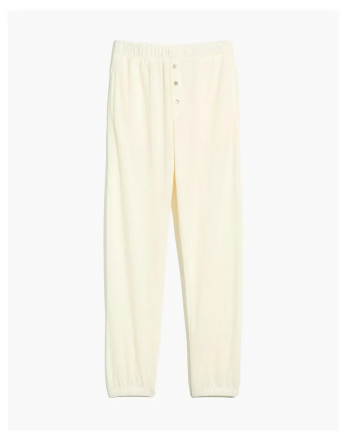 Women Donni Henley Sweater Pants Crme Madewell Sweatshirts and Sweatpants Women Donni Henley Sweater Pants Crme Madewell Sweatshirts and Sweatpants