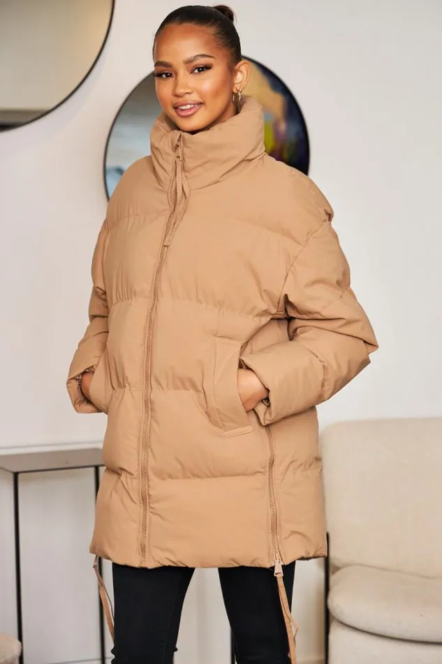 Women Doudoune Camel Matelasse MiLongue Camel Brentiny Paris Parkas And Down Jackets Women Doudoune Camel Matelasse MiLongue Camel Brentiny Paris Parkas And Down Jackets