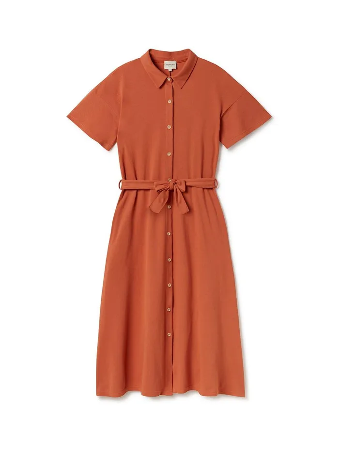 Women Drangey 8211 Orange TWOTHIRDS Dresses