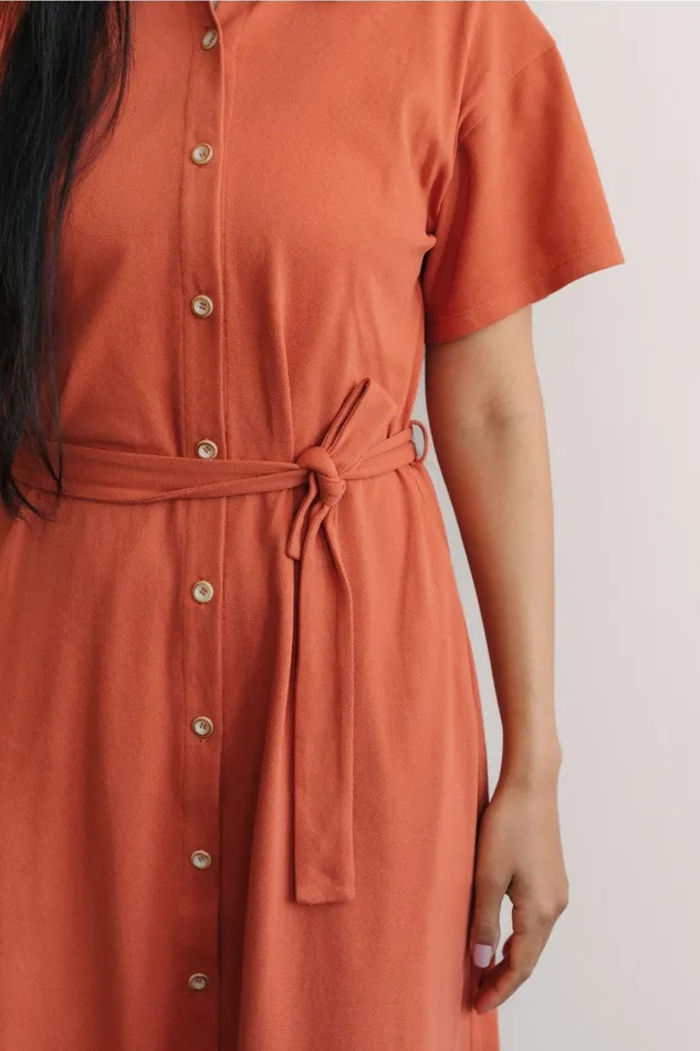 Women Drangey 8211 Orange TWOTHIRDS Dresses