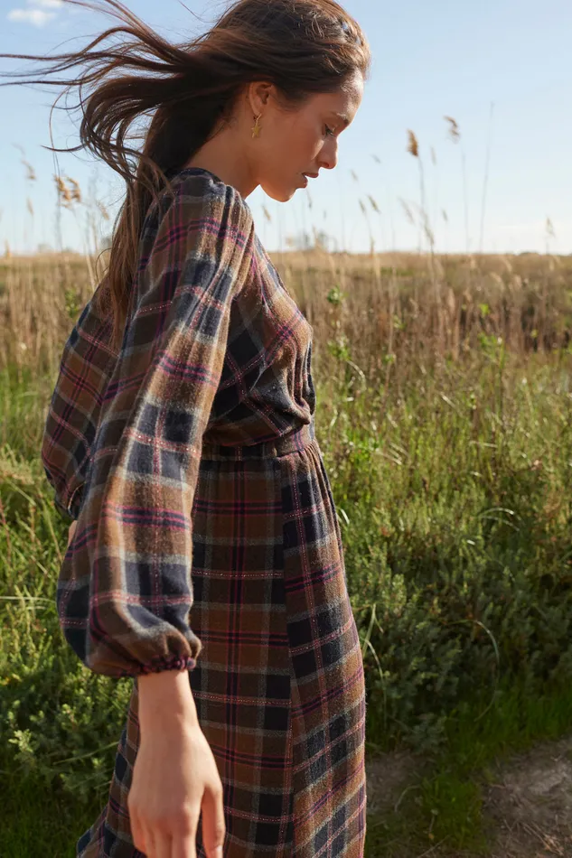Women Dress Tomeo Boma Robe Viscose Et Laine Multicolore Des Petits Hauts Dresses and Skirts