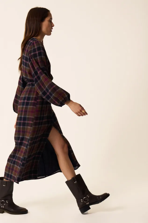 Women Dress Tomeo Boma Robe Viscose Et Laine Multicolore Des Petits Hauts Dresses and Skirts