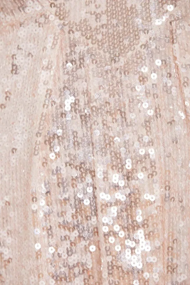 Women Embellished Dresses Needle and Thread Mila Gloss Mini Dress Champagne Women Embellished Dresses Needle and Thread Mila Gloss Mini Dress Champagne