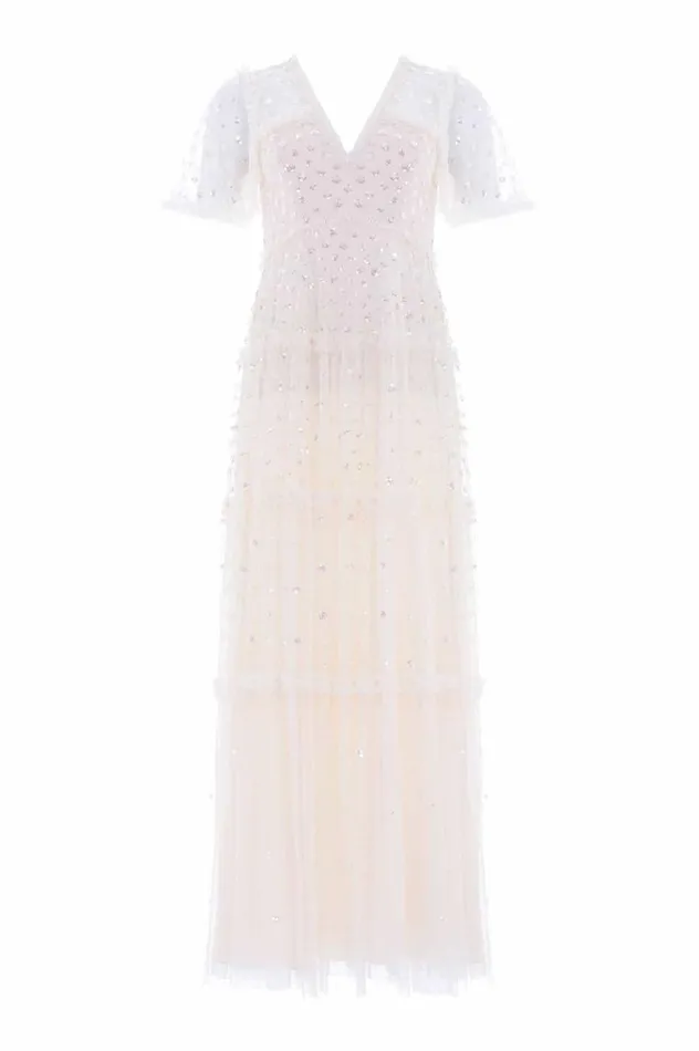 Women Embellished Dresses Needle and Thread Thea Gown Champagne Women Embellished Dresses Needle and Thread Thea Gown Champagne