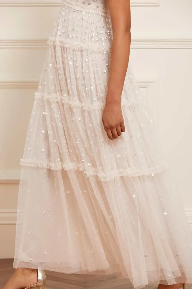 Women Embellished Dresses Needle and Thread Thea Gown Champagne Women Embellished Dresses Needle and Thread Thea Gown Champagne