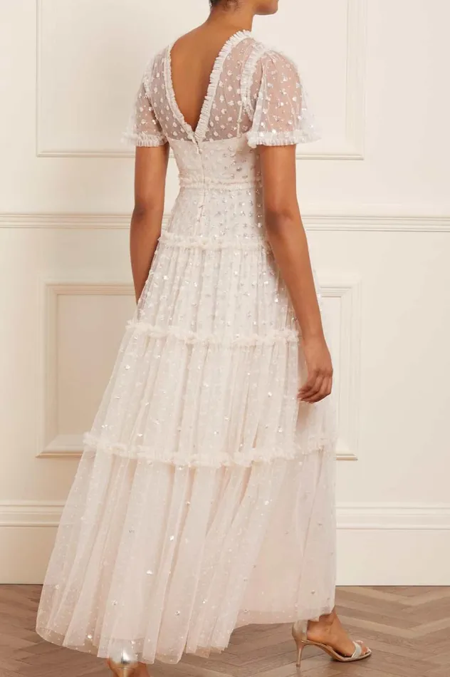Women Embellished Dresses Needle and Thread Thea Gown Champagne Women Embellished Dresses Needle and Thread Thea Gown Champagne