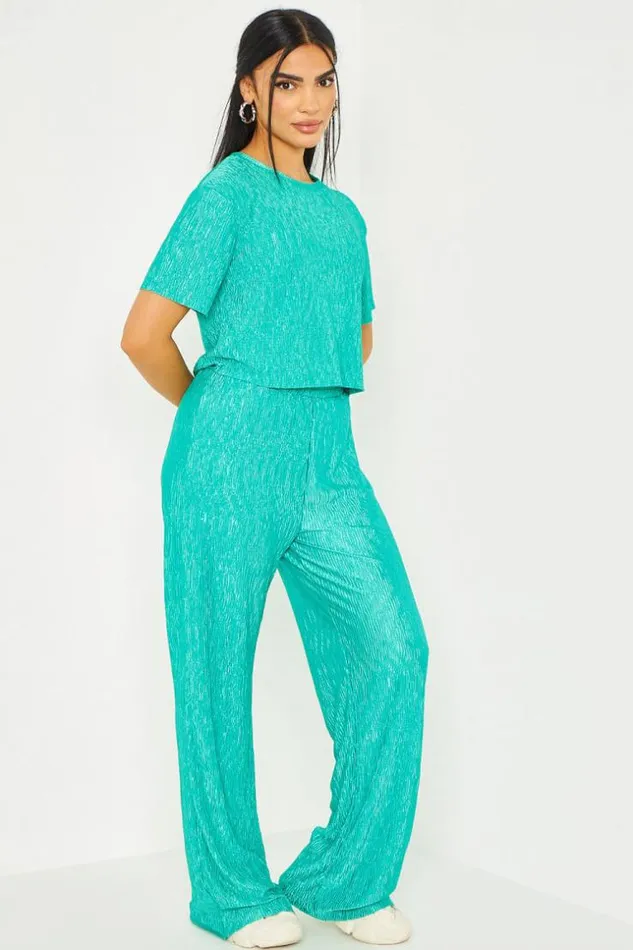 Women Ensemble Crop Top Pantalon Texturs Orange Green Brentiny Paris Top And Tank Tops Women Ensemble Crop Top Pantalon Texturs Orange Green Brentiny Paris Top And Tank Tops