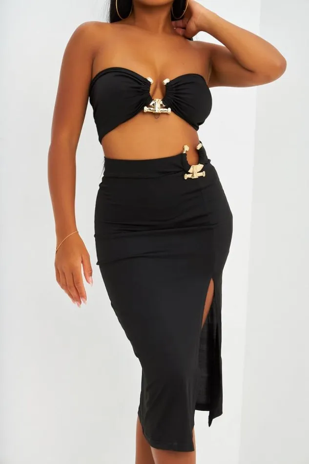 Women Ensemble Top Jupe Fi Brentiny Paris Top And Tank Tops