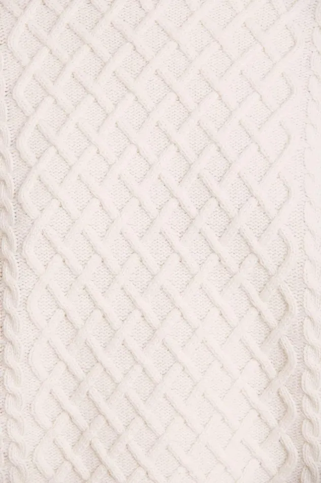 Women Exclusives Needle and Thread Elsie Cable Short Jumper Champagne