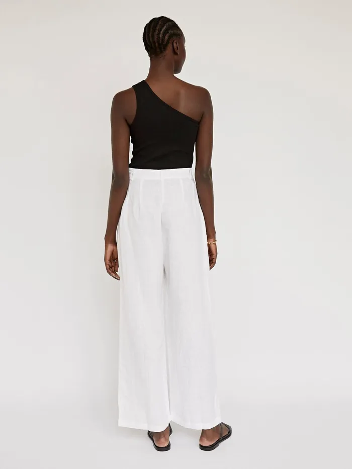 Women Faithfull The Brand 8211 White El Toro Pants The UNDONE Pants