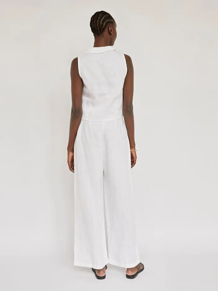 Women Faithfull The Brand 8211 White El Toro Pants The UNDONE Pants