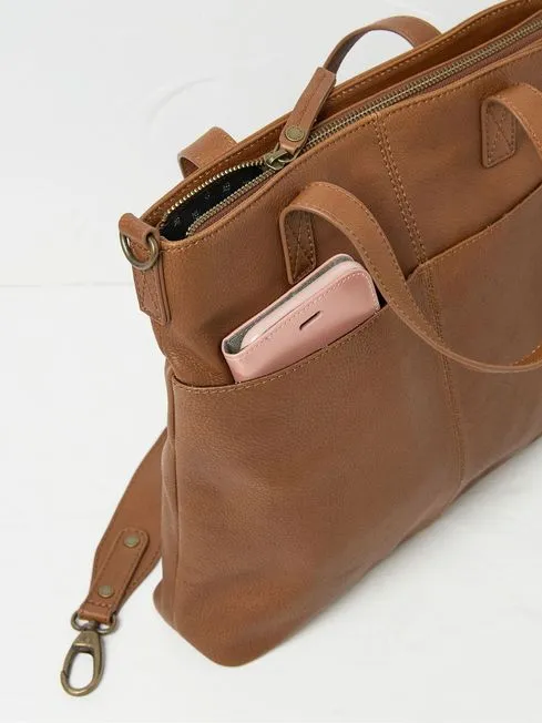 Women Fatface Bags and Wallets Brown The Lille Tote Bag
