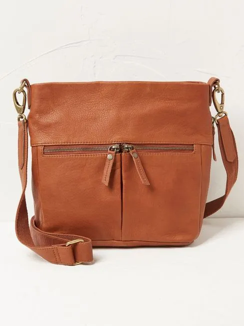 Women Fatface Bags and Wallets Brown The Lisbon Bag
