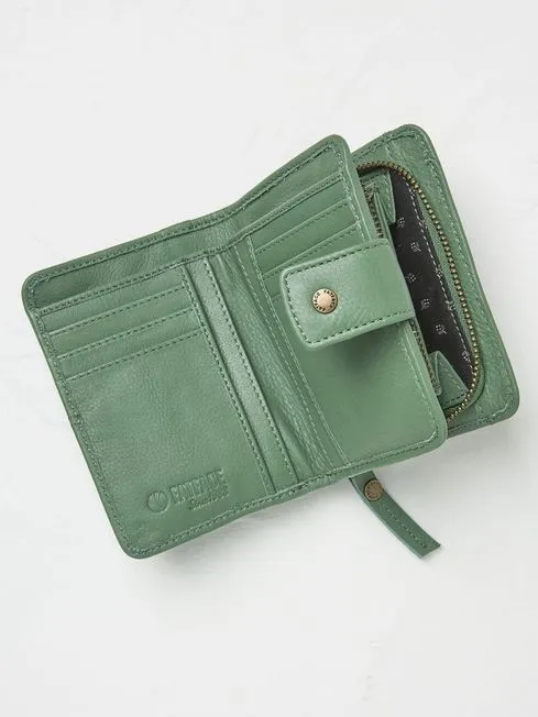 Women Fatface Bags and Wallets Etta Green Zip Purse