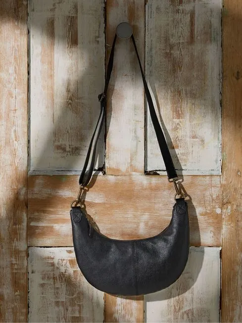 Women Fatface Bags and Wallets Harlow Black Sling Bag Women Fatface Bags and Wallets Harlow Black Sling Bag