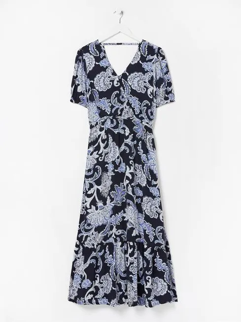 Women Fatface Dresses Blue Palace Maxi Dress Women Fatface Dresses Blue Palace Maxi Dress