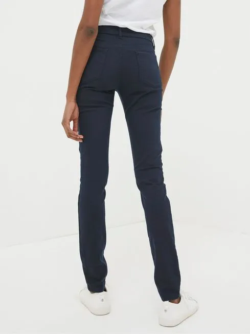 Women Fatface Jeans Navy Five Pocket Jeggings