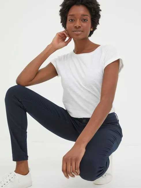 Women Fatface Jeans Navy Five Pocket Jeggings