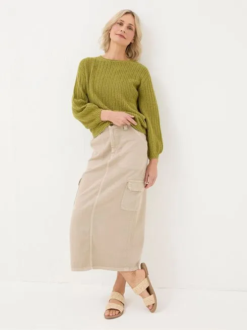 Women Fatface Knitwear Anna Green Jumper