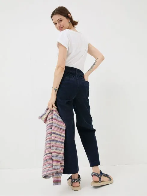 Women Fatface Pants and Leggings Blue Keswick Cord Trousers Women Fatface Pants and Leggings Blue Keswick Cord Trousers