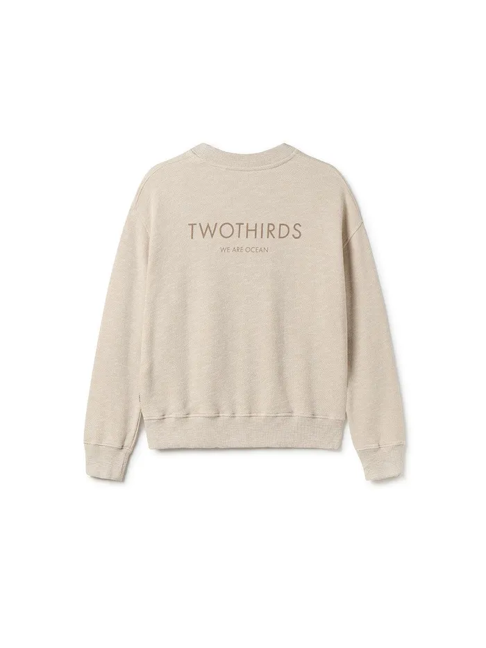 Women Fethard 8211 Ecru TWOTHIRDS Sweatshirts