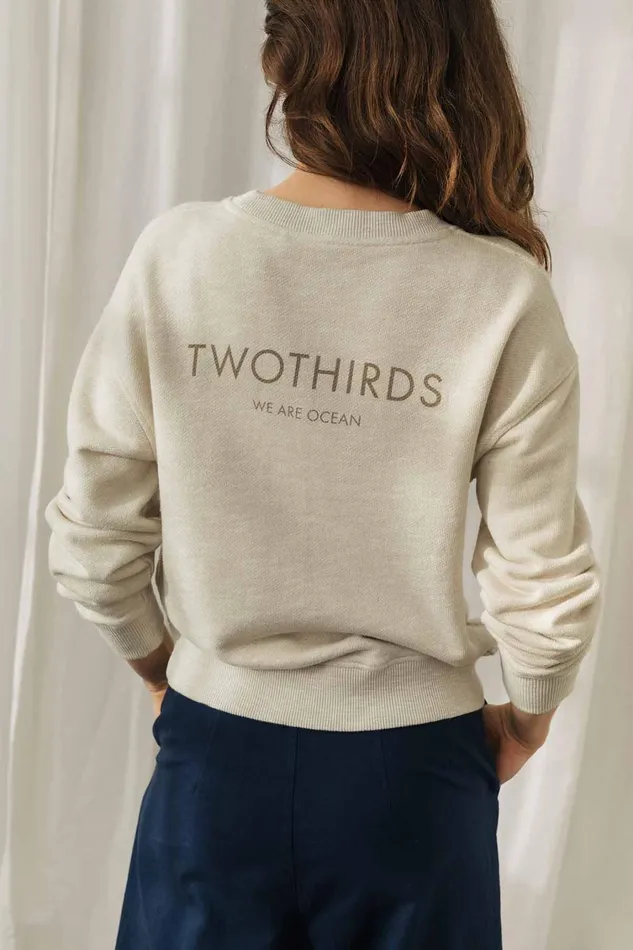 Women Fethard 8211 Ecru TWOTHIRDS Sweatshirts
