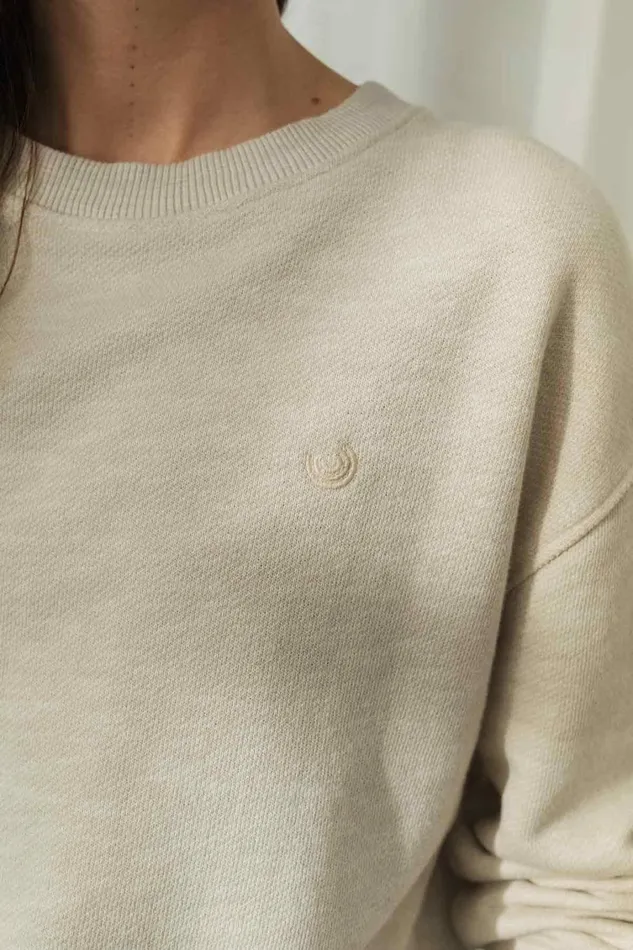 Women Fethard 8211 Ecru TWOTHIRDS Sweatshirts