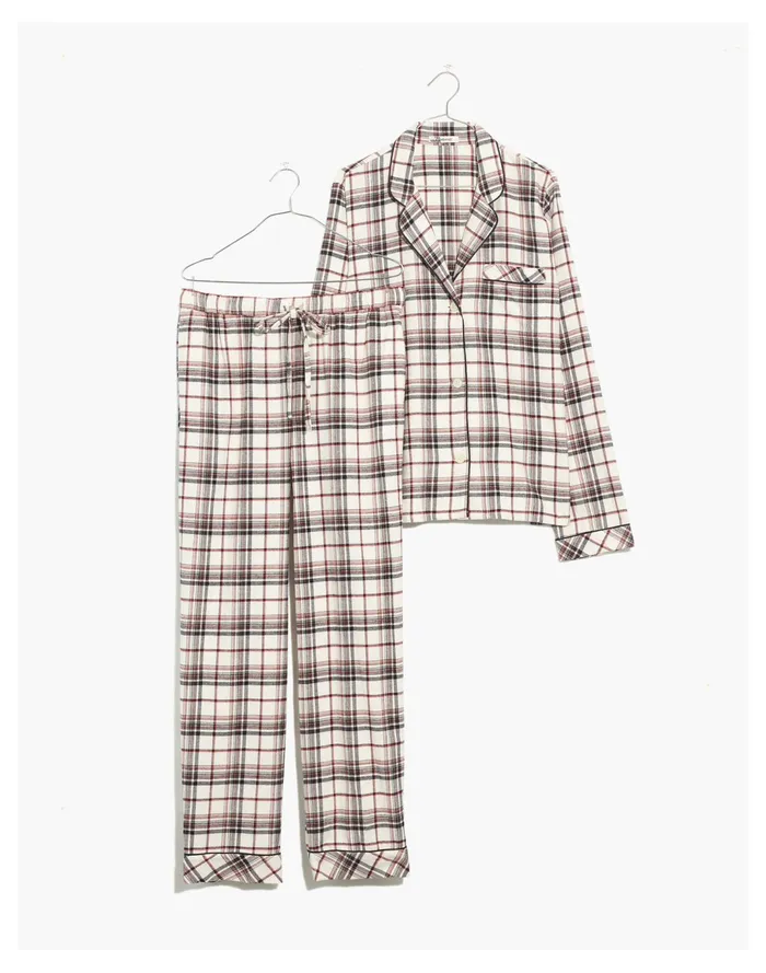 Women Flannel Bedtime Pajama Set In Nordway Plaid Night Vision Madewell Pajamas Women Flannel Bedtime Pajama Set In Nordway Plaid Night Vision Madewell Pajamas
