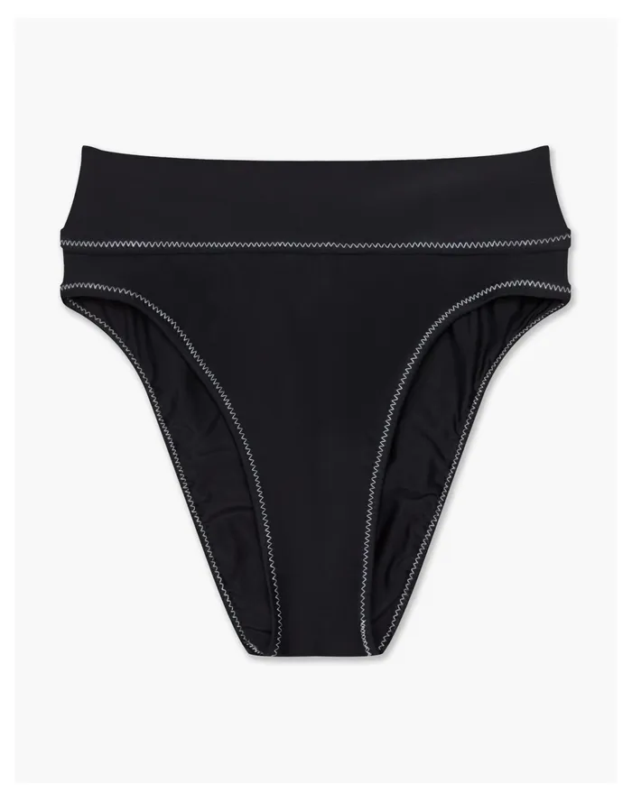 Women Galamaar HIGH KICK Black Multi Madewell Swim Women Galamaar HIGH KICK Black Multi Madewell Swim