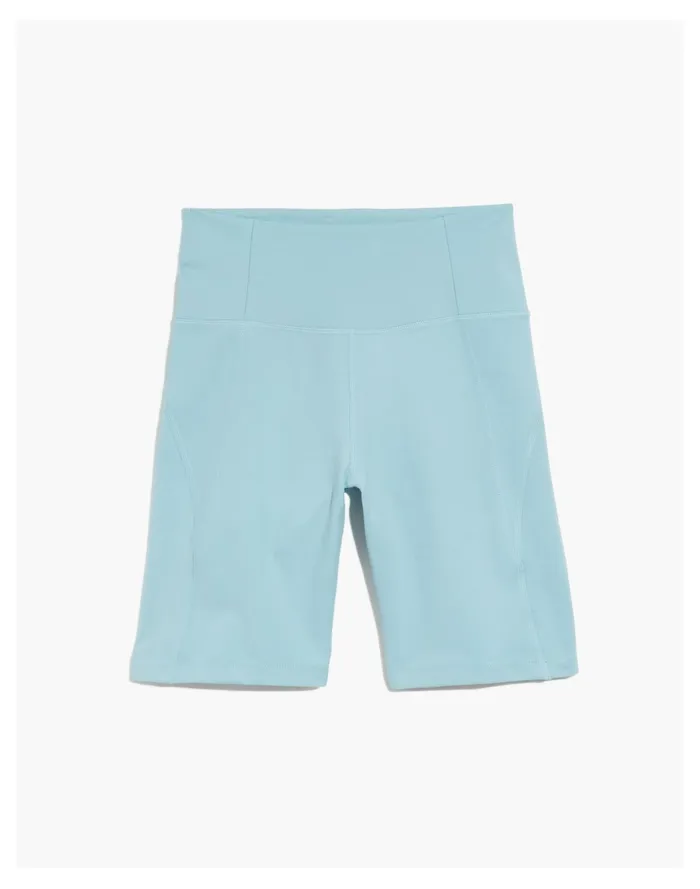 Women Girlfriend Collective High Rise Compressive Bike Shorts Sky Madewell Activewear Women Girlfriend Collective High Rise Compressive Bike Shorts Sky Madewell Activewear