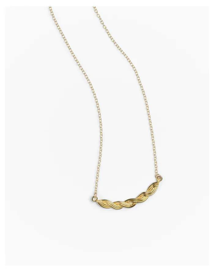 Women Goldeluxe Jewelry Meadow Necklace Brass Madewell Necklaces Women Goldeluxe Jewelry Meadow Necklace Brass Madewell Necklaces