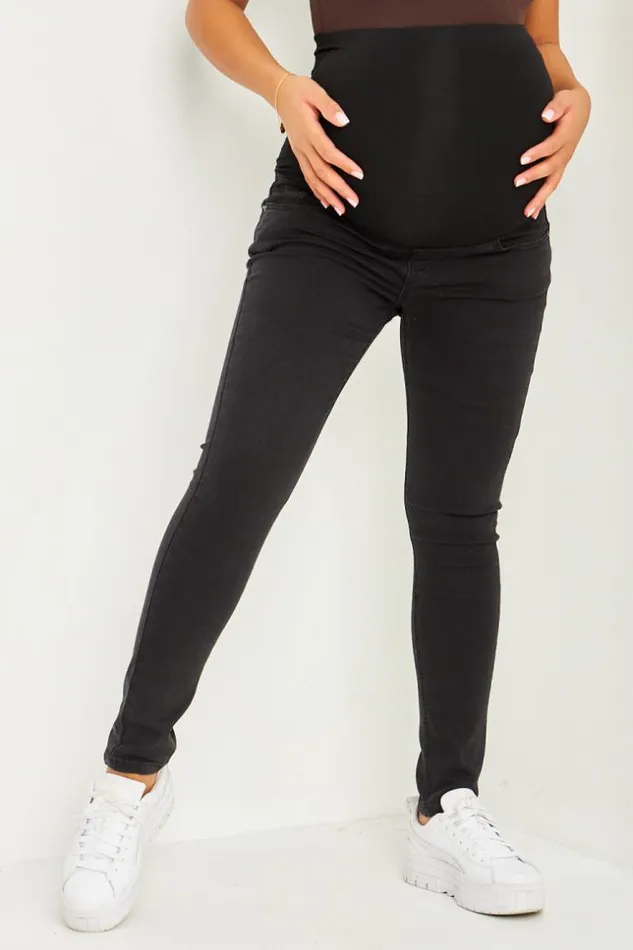 Women Grossesse 8211 Jeans Bleu lastique La Taille Black Brentiny Paris Jeans Women Grossesse 8211 Jeans Bleu lastique La Taille Black Brentiny Paris Jeans