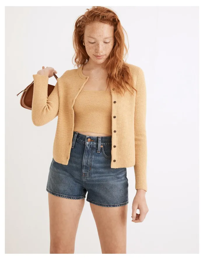 Women Halstead Cardigan Sweater Autumn Gold Madewell Sweaters Women Halstead Cardigan Sweater Autumn Gold Madewell Sweaters
