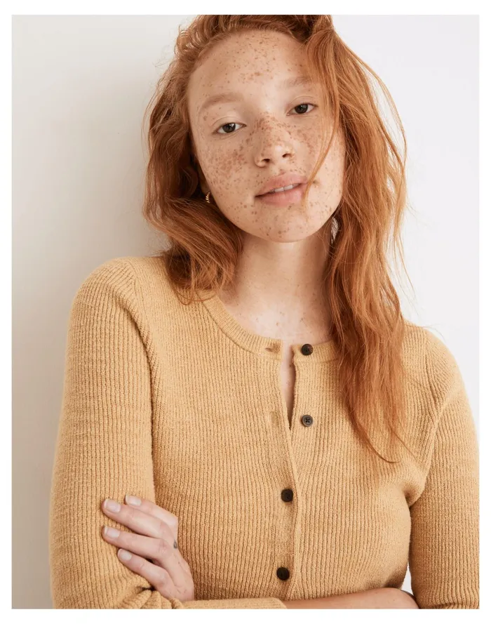 Women Halstead Cardigan Sweater Autumn Gold Madewell Sweaters Women Halstead Cardigan Sweater Autumn Gold Madewell Sweaters