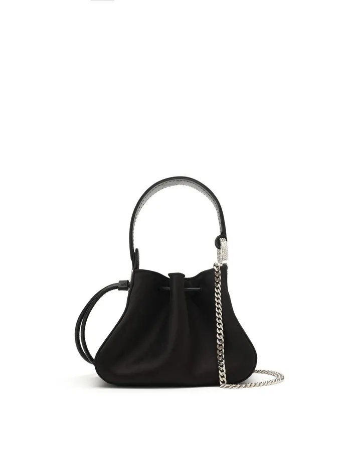 Women Handbags Oscar De La Renta Crystal Pav Nano O Handle Bag Black Women Handbags Oscar De La Renta Crystal Pav Nano O Handle Bag Black