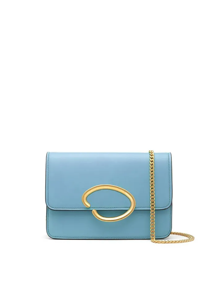 Women Handbags Oscar De La Renta Tanzanite O Pochette Tanzanite